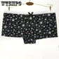 6 Pcs/Lot Women Underwear Shorts Boxers Cotton Panties Ladies Knickers Print Stars Low-Rise