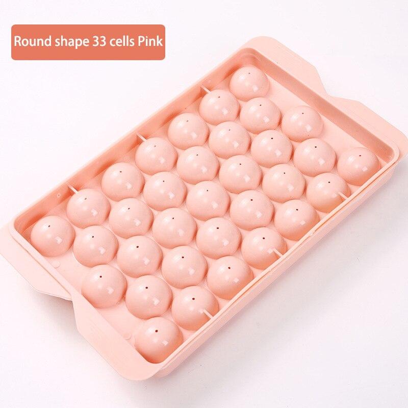 Reusable Ice Ball Mold Ice Trays for Freezer with Lid, Sphere Rhombus Honeycomb Ice Trays for Whiskey
