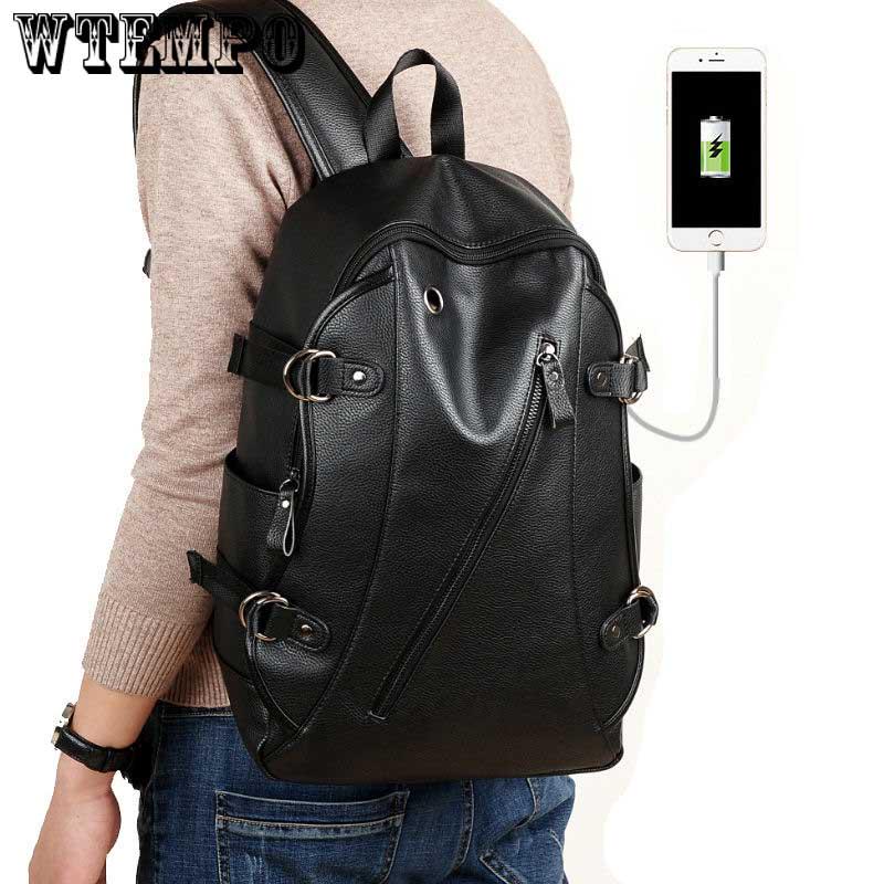 New Laptop Backpack USB Charging Anti Theft Backpack Men Travel Backpack Waterproof School Bag