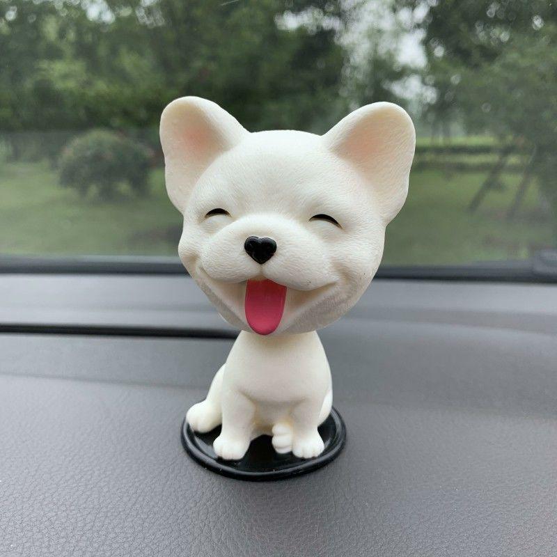 Shaking Head Dog Doll Decoration Car Center Console Decoration Creative Car Interior