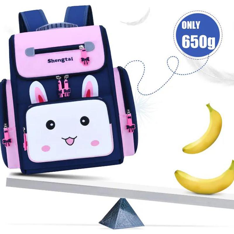 Cartoon Cute Student Backpack School Bag Backpack Waterproof Ridge Protection Small Backpack Children Travel Bag Men and Women Backpack