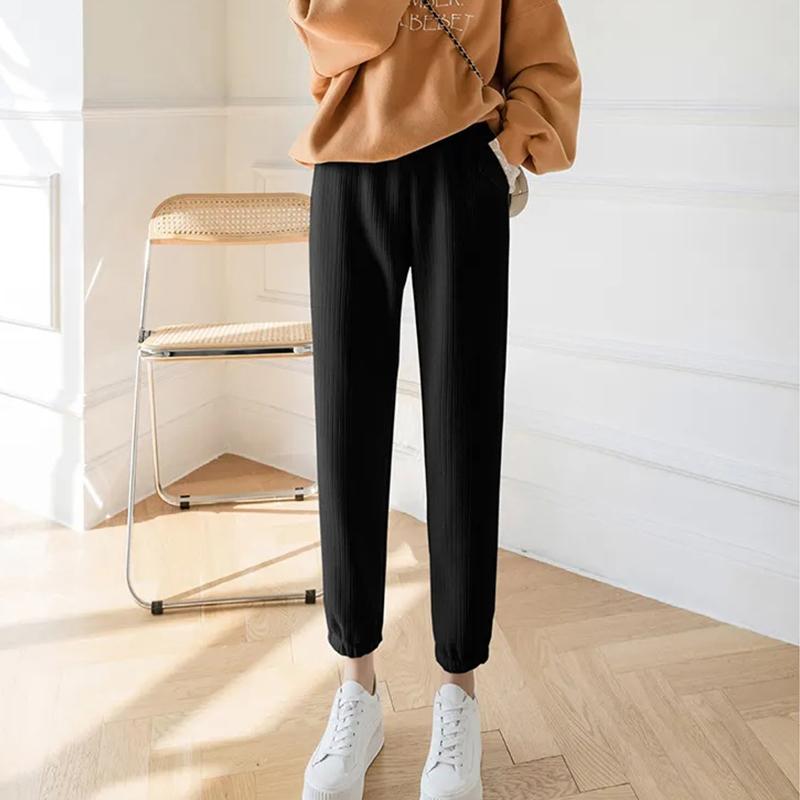 Women's Loose Casual Pants Slim Straight Tube Leg Pants Versatile Slimming Fitness Jogging Pants Sports Pants Harem Sweatpants