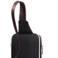 Striped Chest Bag Men Large Capacity Multi-pocket Canvas Shoulder Bag Outdoor Sports Bag Backpack