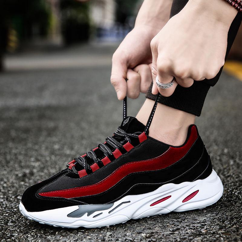 Running Shoes Men Sneakers Breathable Fitness Sneakers Air Cushion Trainers Outdoor Sport