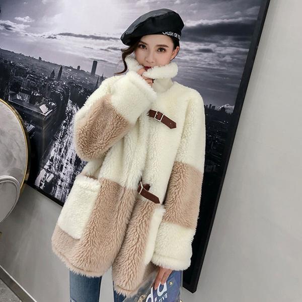 Fashion Noble Mid-length Women's Down Jacket Winter Plus Down Plus Down Thickening Warm White Duck Down Down Jacket