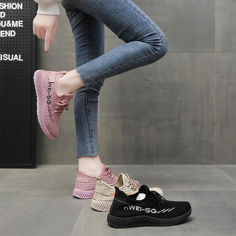 Women's Clearance Shoes Sports Students Korean Fashion Shoes Versatile Breathable Running Women's Shoes