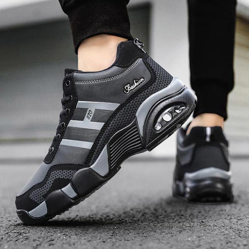 Men's Autumn and Winter Casual Shoes Comfortable Soft Sole Breathable Sneakers Running Shoes