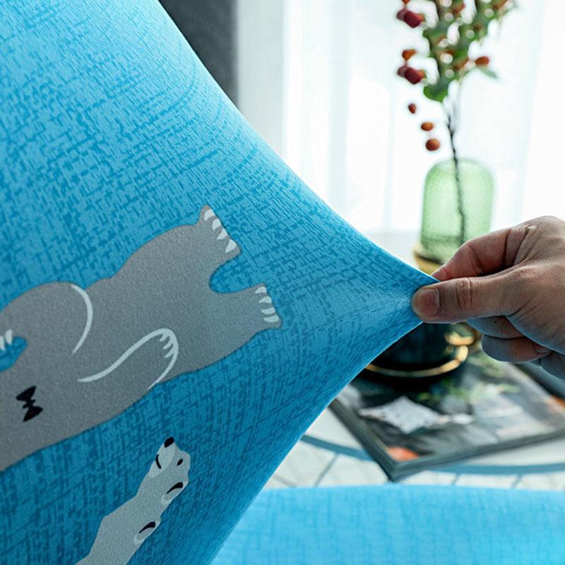 1pc Elastic Stretch Dining Chair Cover Spandex Wedding Chair Slipcovers Dust-proof Seat Protector for Party Banquet Home