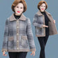 Mother Autumn Lamb Wool Coat Coat Middle-aged Women Thickened Grain Fleece Coat Middle-aged and Elderly Autumn and Winter Fur