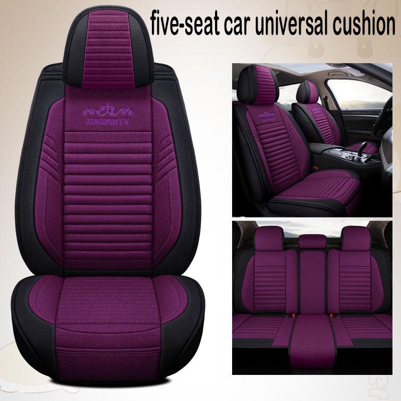 Seat Cover Four Seasons Universal Five Seat Car Seat Cover Car Seat Comfortable Fully Surrounded