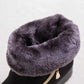 Women's Outdoor Winter Snow Boots Non-slip Warm Boots Fur Short Ankle Boots Slip-on Boots Cotton Boots Plus Size EU35-43
