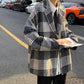 Autumn and Winter Warm Long-sleeved Casual Men's Handsome West-turned Coat Mid-length Warm Temperament Windbreaker