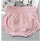 3 Packs of Mid-waist Warm Palace Underwear Women's Pure Nylon Crotch Abdomen Buttocks Waist Body Shaping Tummy Seamless Briefs Sexy Lace Edge Panties