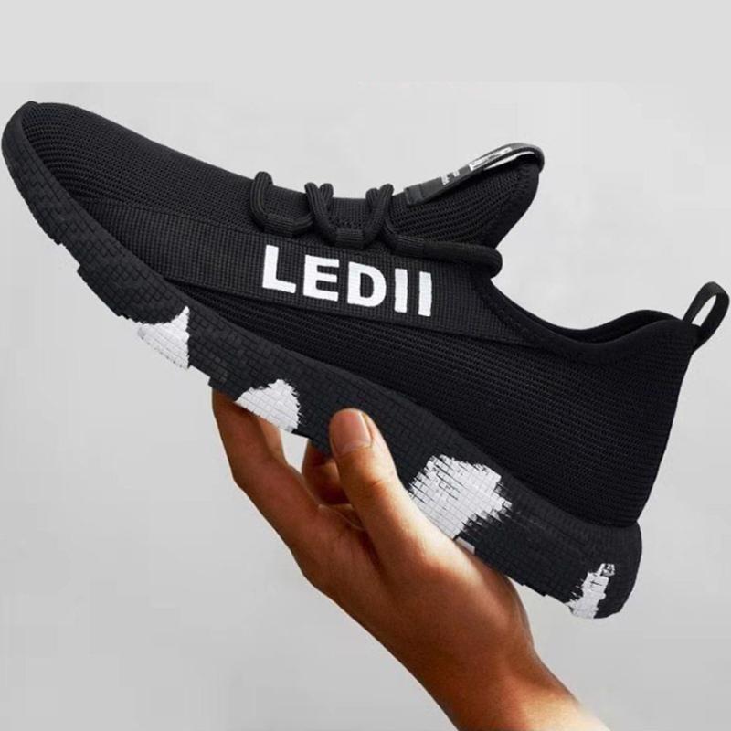 Men's Spring and Summer Sports Mesh Shoes Non-slip Wear-resistant Running Shoes Leisure Travel All-match Sandals