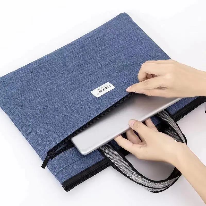 Student Large-capacity Oxford Canvas Bag Office Staff Portable Briefcase
