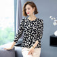 Autumn Winter 3D Printed Woolen Sweater Women O-neck Long Sleeve Warm Pullover Knit Wool Blend Jumper Tops