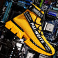 Fashion High-top Breathable Flying Woven Socks, Spring and Autumn Thick-soled Martin Men's Shoes