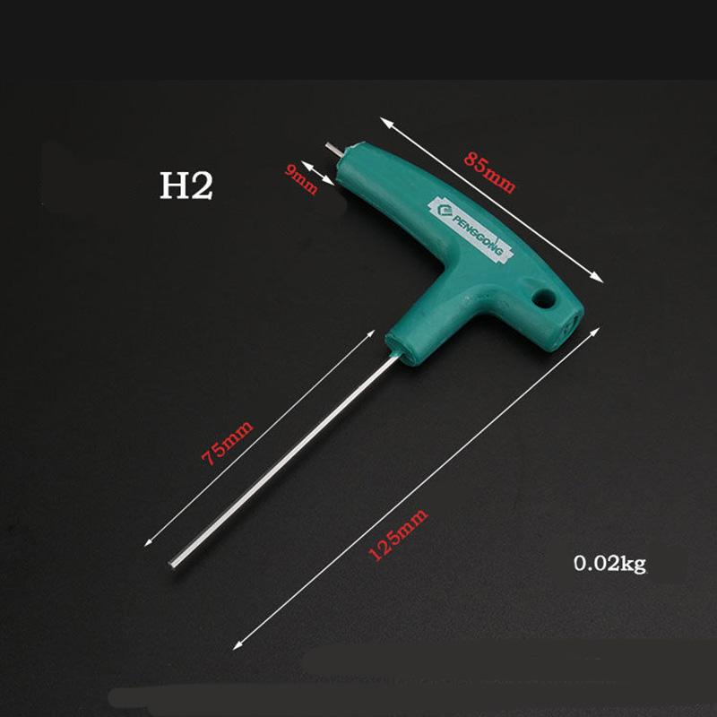 Hexagonal Wrench T-Screwdriver Auto Repair Tool Industrial Companion Tool