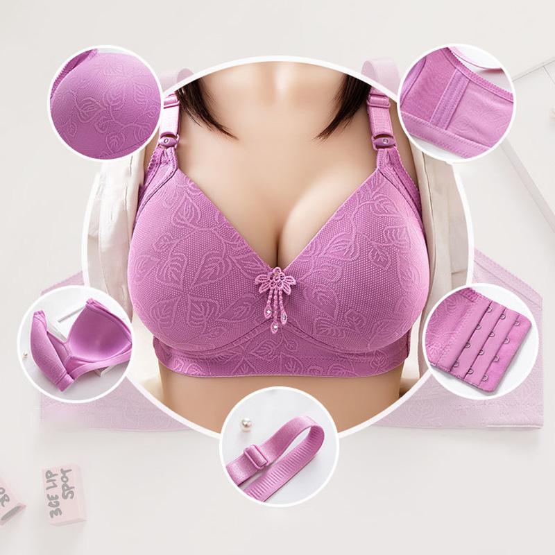 Push Up Bra Women Plus Size Underwear Sexy Bras Thin Wireless Bralette Woman Plus Size Push Up Brassiere