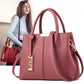 Patent leather bag Big capacity Woman bag European and American style Shoulder Handbag Trendy wild