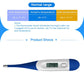Digital LCD Electric Thermometer Heating Tool Body Temperature Baby Fever Measurement for Adult Baby