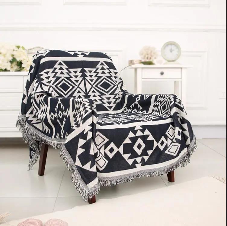 Fashion Simple Breathable Full Cover Sofa Cover Bay Window Sofa Seat Cushion Blanket Sofa Towel