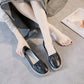 Student White Shoes Soft Bottom Nurse Shoes Breathable Deodorant Lazy Pregnant Women Mother Shoes Non-slip Flat Shoes for Girls