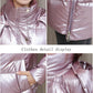 Disposable Cotton Clothes Women's Bright Face Korean Style Fashion Cotton-padded Clothes Women's Winter Loose Hooded Down Cotton Jackets