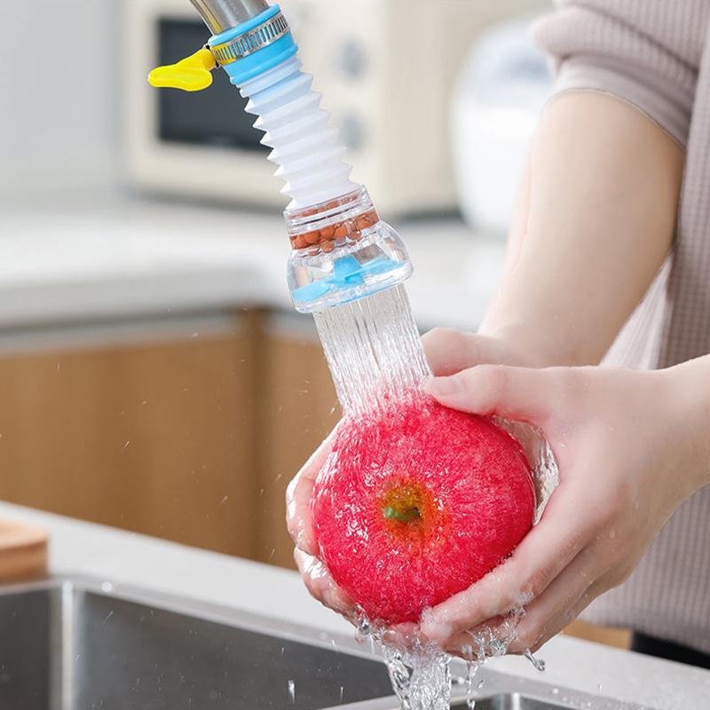 Tap Filter Rotatable Household Kitchen Splash-proof Shower Nozzle Water-saving Device Swivel Water Saving Tap Aerator Diffuser Faucet Filter Connector