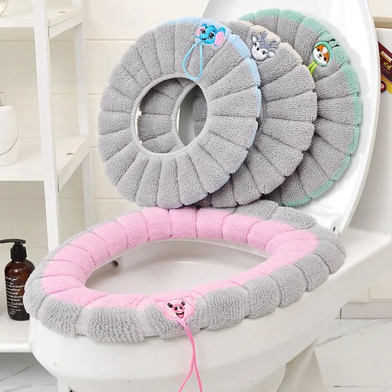 Thickened Toilet Seat Four Seasons Toilet Cushion Household Toilet Cover Toilet Cushion Toilet Cover Toilet Cushion Toilet Cushion