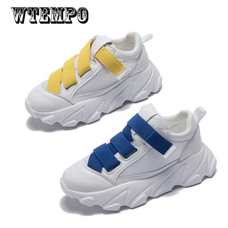 Spring Fashion Women Casual Shoes Mesh Platform Breathable Women Sneakers Ladies