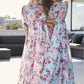 2019 Half Sleeve New Fashion Women Maxi Long Dress High Waist Summer Casual Loose Sundress