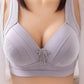 Beautiful Back Large Size Thin Vest-style Women's Underwear Breathable Bra Bra Without Steel Ring Anti-sagging Anti-glare Bra