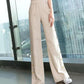 Cotton and Linen Wide-leg Pants Women's Spring and Summer High Waist Drape Loose and Thin Casual Straight Mopping Trousers