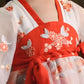 Girls' Hanfu Underwear Chinese Style Tang Costume Children's Ancient Costume Super Fairy Dress Cherry Blossom Princess Dress Spring Summer Costumes