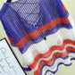 Loose Ice Silk Sunscreen Tops Thin Hollow Knitted Blouses Women's Casual Tops Personality Hollow Color Matching Sweet Pullovers