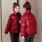 Women's Down Padded Jacket Short Stand Collar Small Padded Jacket Padded Padded Jacket