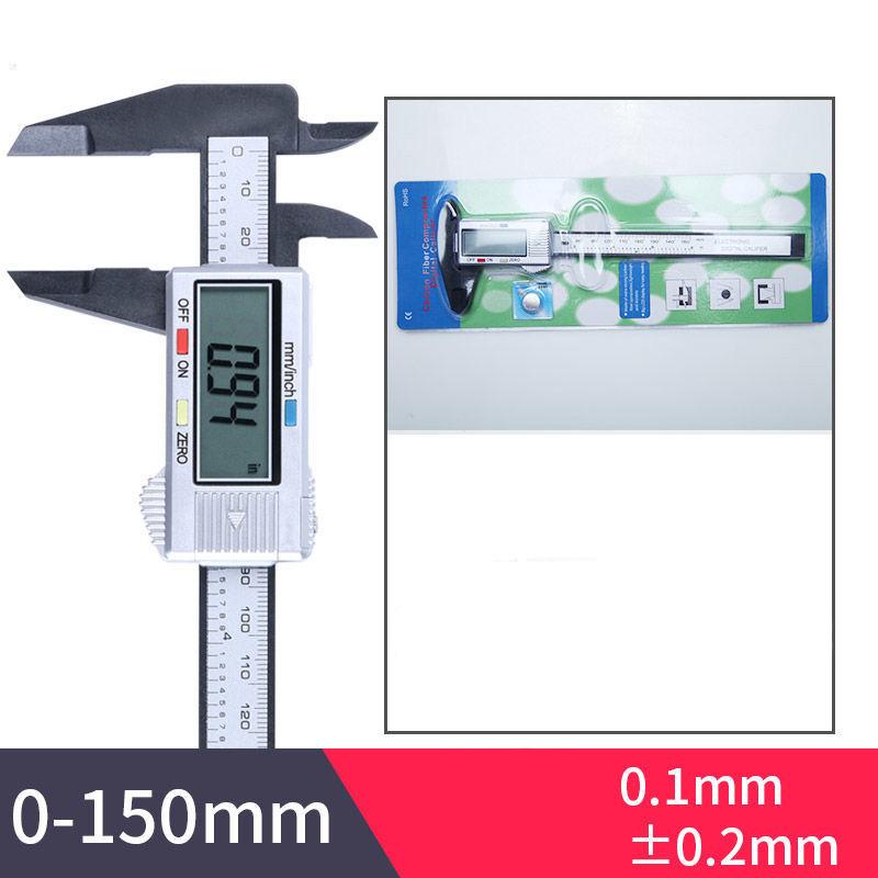 Electronic Vernier Caliper 150mm Digital Display Caliper Precision Adjustable Teaching Practical Measuring Tool