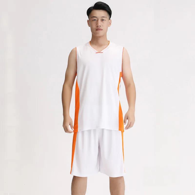 Summer Sports Suit Men's Short-sleeved Young and Middle-aged Basketball Uniform Summer Casual Quick-drying T-shirt Shorts Two-piece Suit