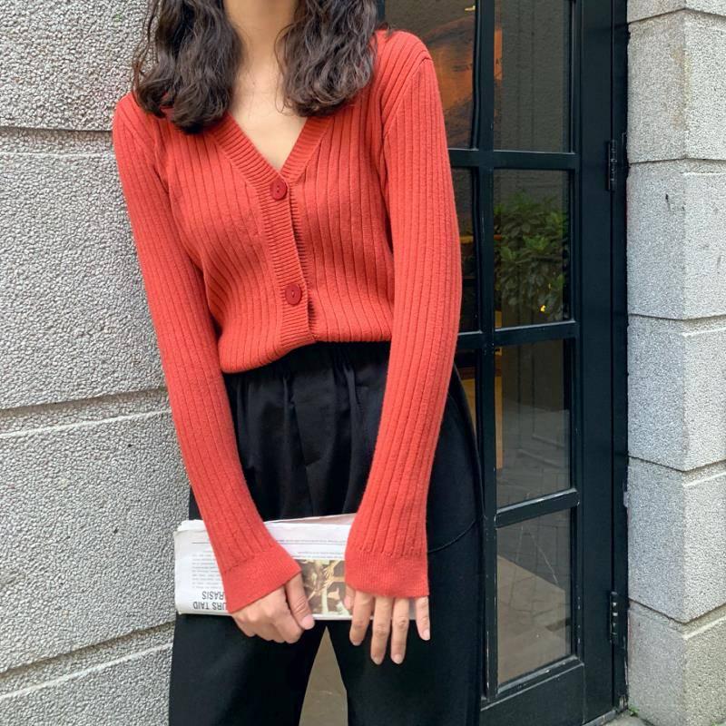 Knitted Cardigan Women Cashmere Wool Female Cardigans Short Cardigan Cardigans Big Size Women Tops