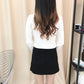 Fall/winter Pullover Slim-fit Sweater Long-sleeved Doll Collar Top Fashion Knitted Women's Bottoming Shirt