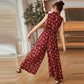 Girls' Summer Suits Big Children's Wide-leg Pants Children's Summer Little Girls Western Style Leisure Two-piece Suit