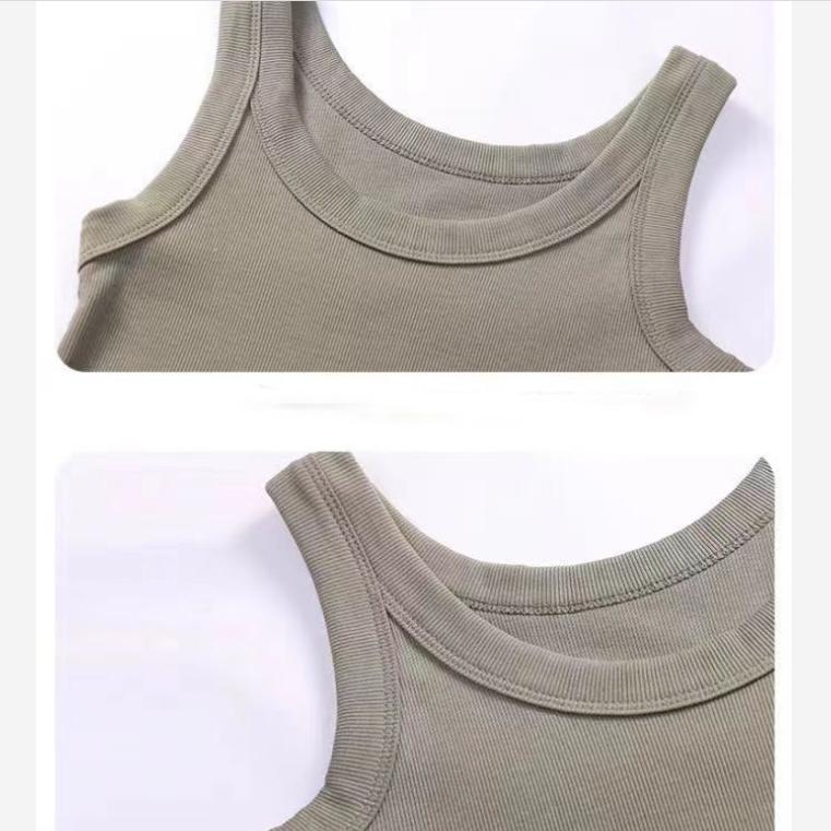 Women's Cotton Suspender Vest Is Light Proof, Built Inside and Covered Outside. It's Summer Coat