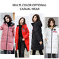 Down Jacket Women's Mid-length Korean Style Tooling Pie To Overcome High-grade Thickened Winter Jacket Warm Cotton Clothes