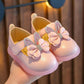 Summer Autumn Children Shoes Girls Sandals Sequins Bow Princess Leather Shoes Girls Casual Shoes Dance Shoes