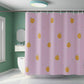 Shower Curtain Sanitary Partition Door Curtain Shower Curtain Fabric Waterproof and Mildew Proof Shower Curtain