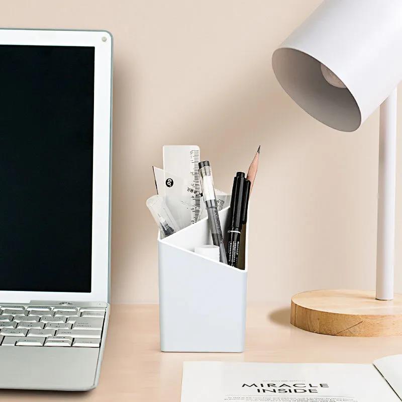 Personalized Simple Desktop Storage Box Creative Small Fresh Pen Holder (2 pieces)