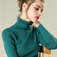 Warm Sweater High Collar Thick Sweater Female Autumn and Winter Sweater Long Sleeves