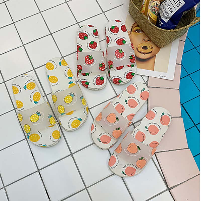 Sandals and Slippers Women Summer Indoor Outdoor Non-slip Deodorant and Dirt-resistant Soft Bottom Bathroom Sandals and Slippers Bathroom Household