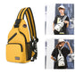 Fashion Ladies Cross-body Chest Bag Backpack Dual-use Large-capacity Male Trendy Brand Korean Version of The Wild Chest Bag Student Shoulder Bag